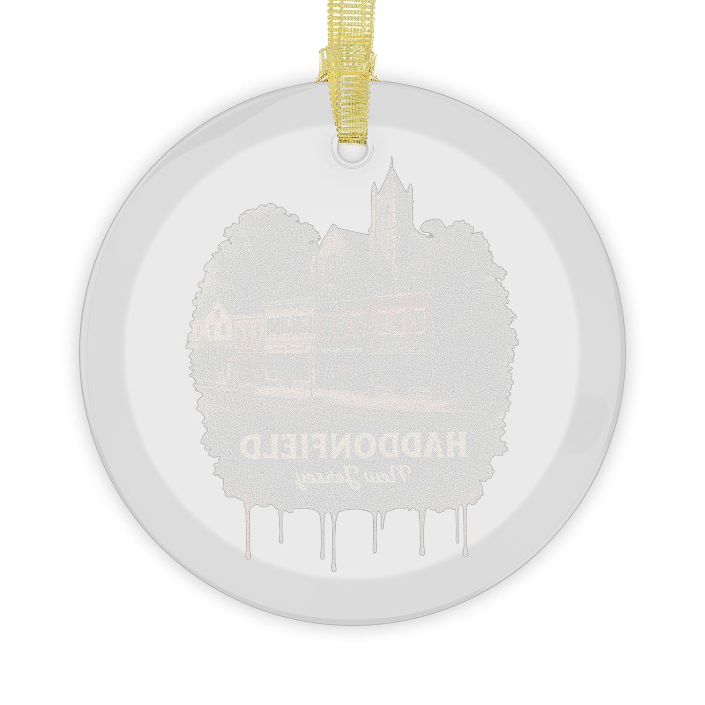Haddonfield, NJ • Glass Ornament