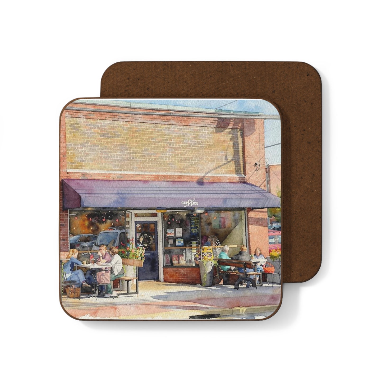 Hillsborough, NC Coasters (set of 4)